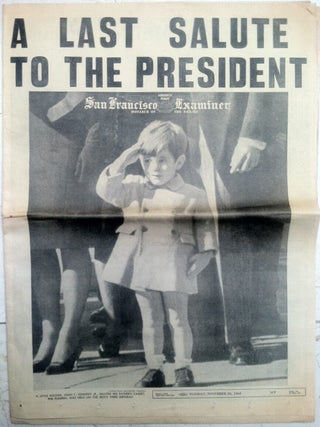 Item #7681 American Photojournalism and Public Grief: John F. Kennedy Jr. Saluting His Father’s...