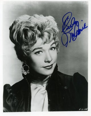 Item #7847 Shirley MacLaine Signed Photo. Shirley MacLaine